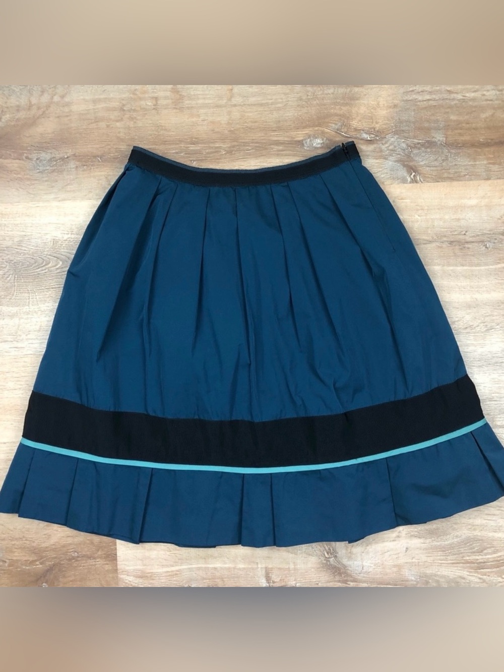 Lida Baday A-line Skirt Ocean Aquamarine NEW Women’s Size 2